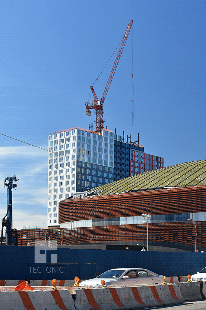 Viewed from Alantic Avenue