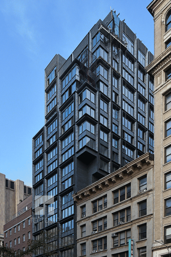 pper floors viewed from the east