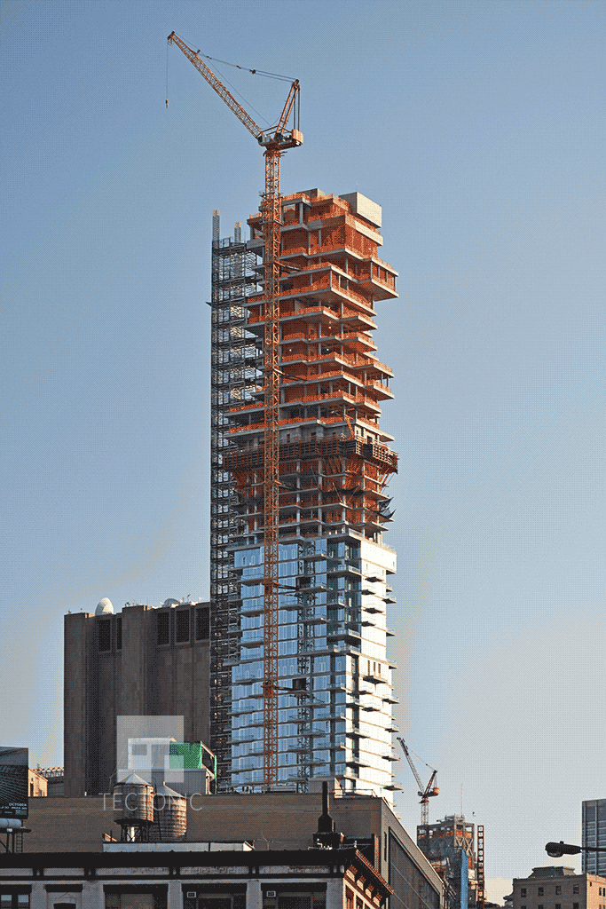 Viewed from Varick Street