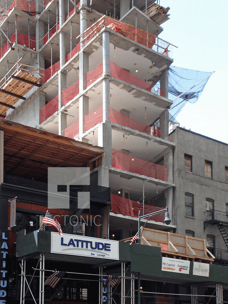 Base along 8th Avenue