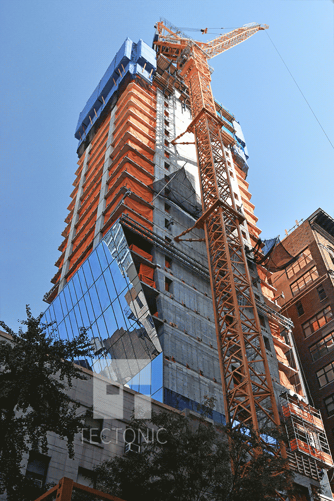 Viewed from East 22nd Street