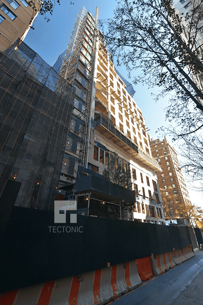 Viewed from the west along East 80th Street