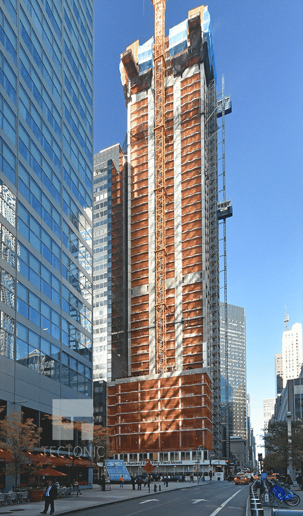 View along East 53rd Street