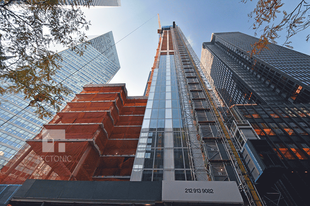 Looking up from East 53rd Street