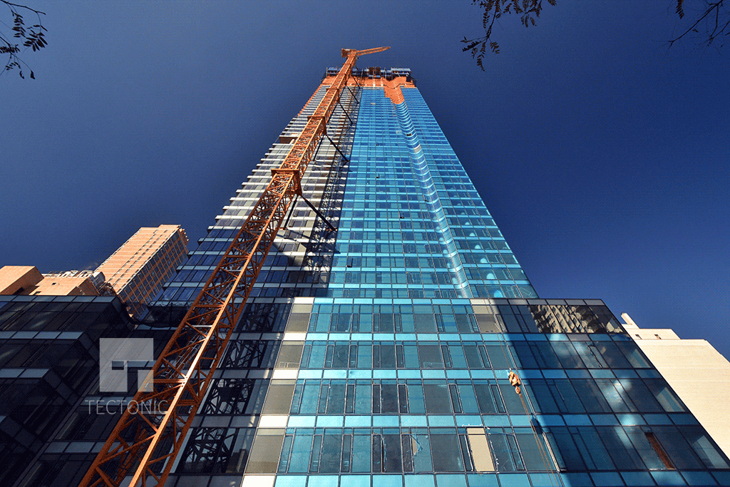 Looking up from 2nd Avenue