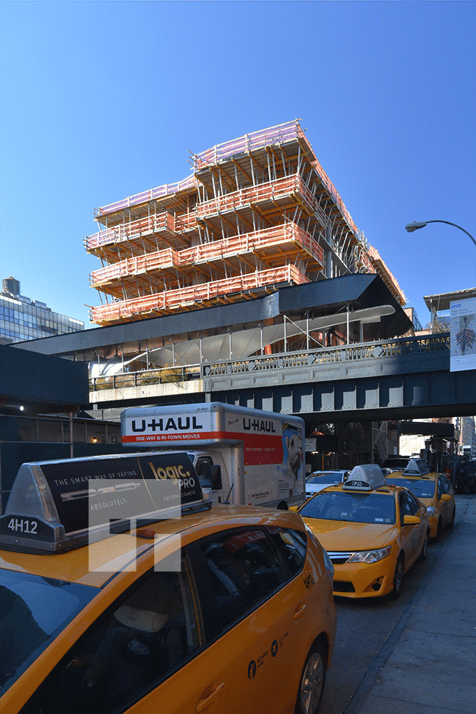 View westward along West 28th Street