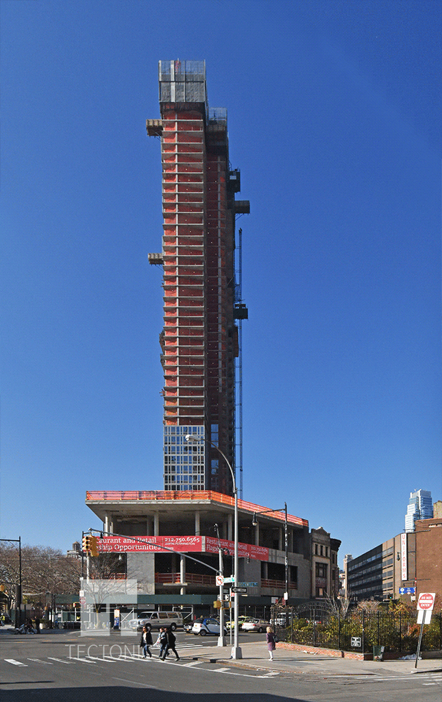 Viewed from Lafayette Avenue and Flatbush Avenue