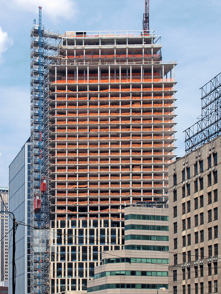 View northward along West Street