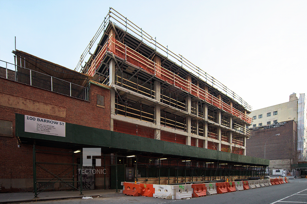 View southward along Greenwich Street