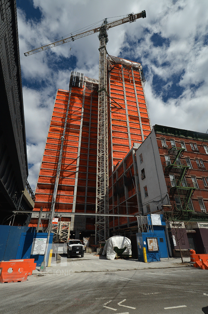 Viewed from West 29th Street