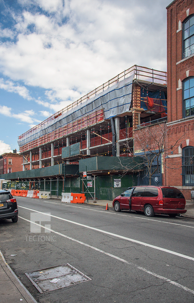 View eastward along Dean Street