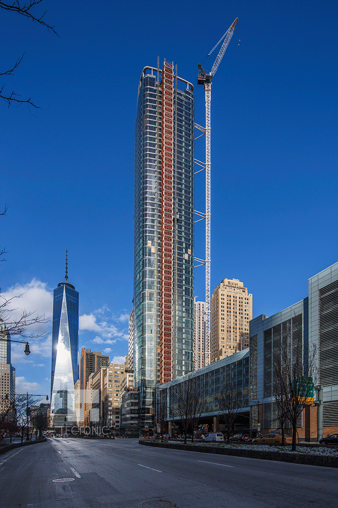 Viewed along West Street