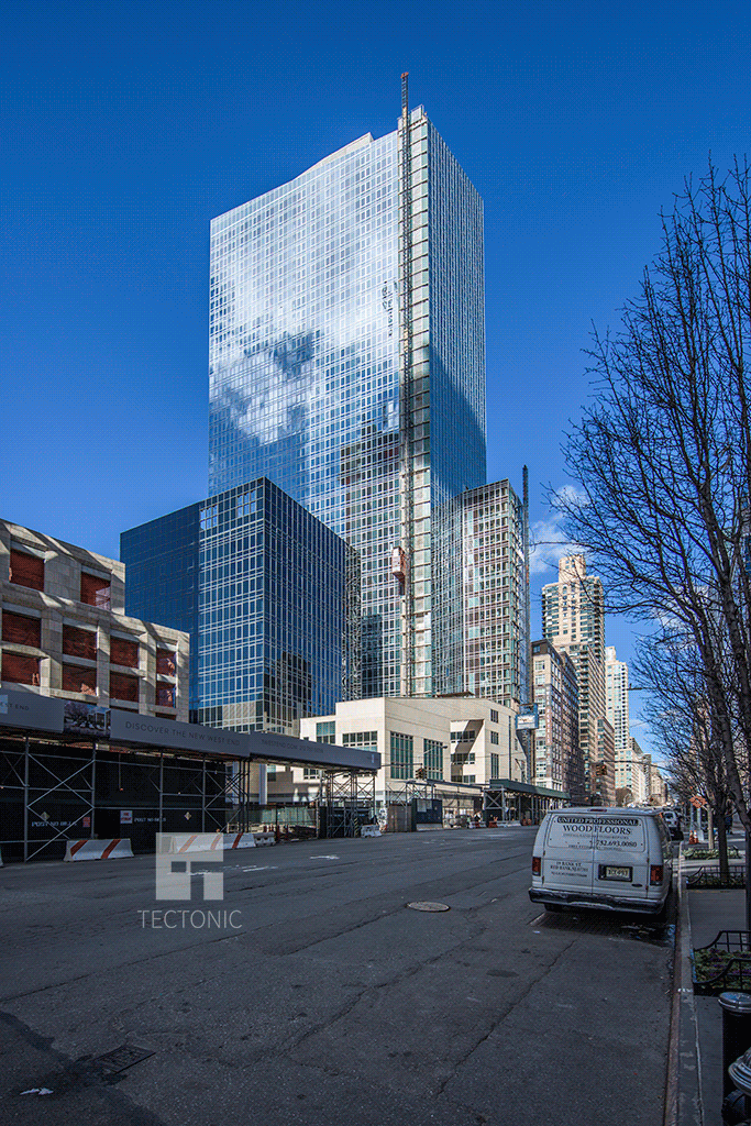Looking northward along West End Avenue