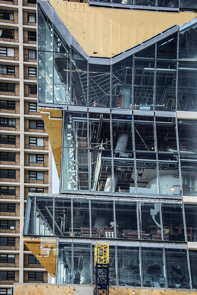 Facade and structural details