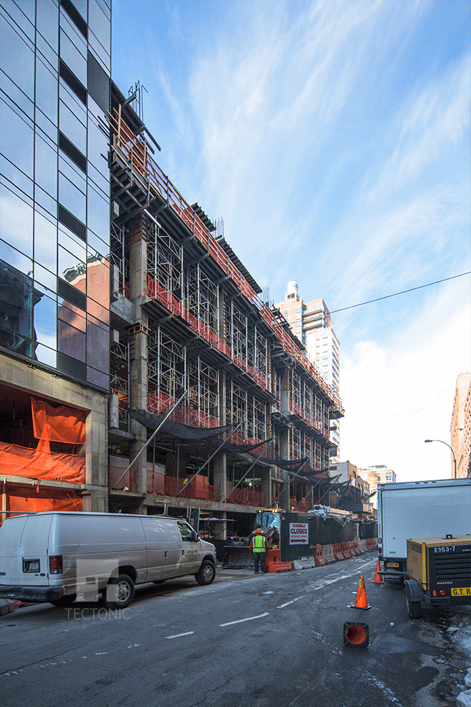 View westward along West 29th Street