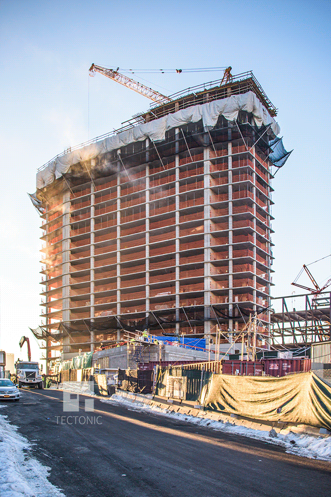Residential Building developed by Hudson Companies. Designed by Handel Architects.