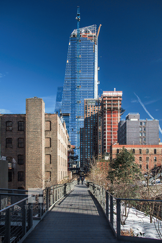 View northward from the High Line Park