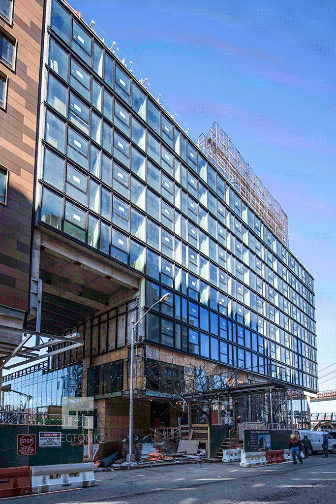 1 Hotel section viewed along Furman Street