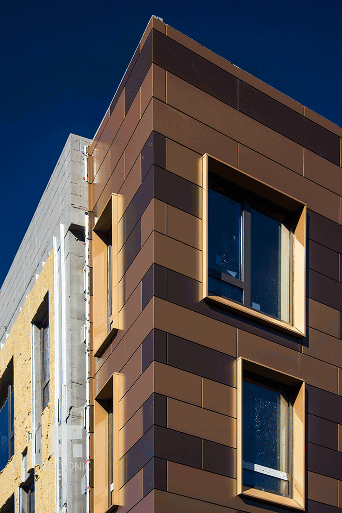 Facade close-up
