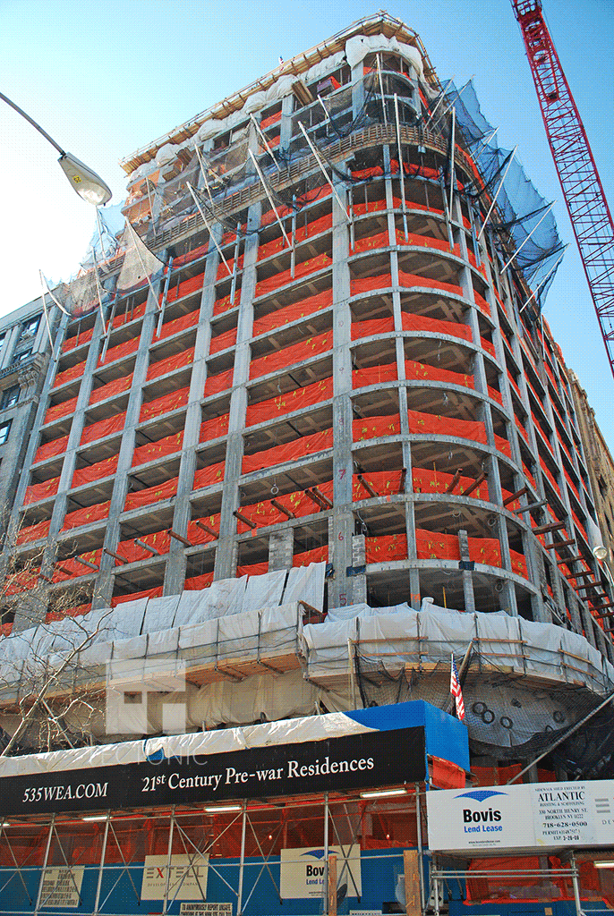 View from West 86th Street