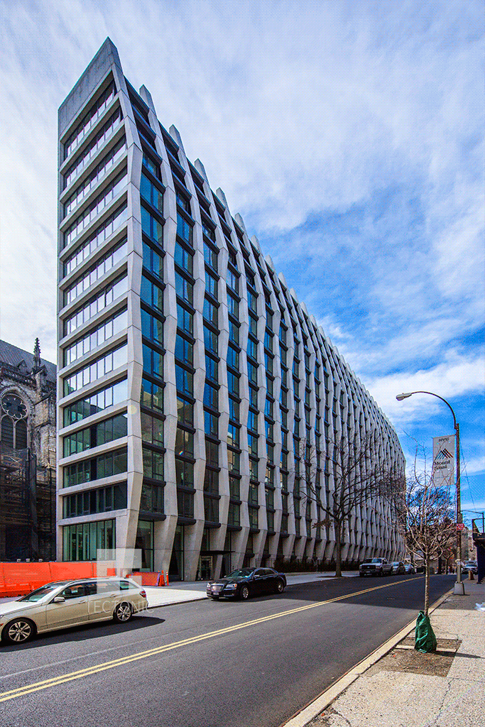 estern wing along West 113th Street