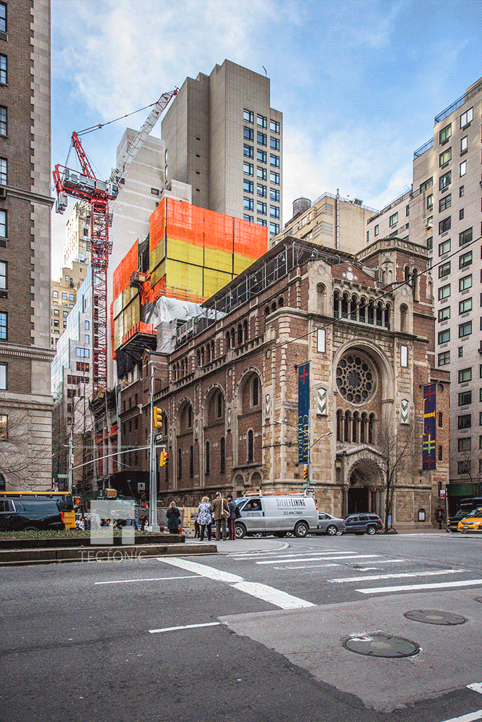 Viewed from Park Avenue