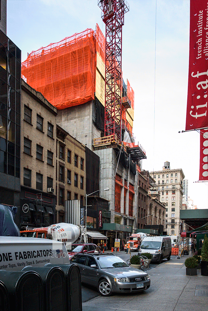 Viewed from Madison Avenue