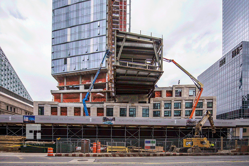 Base along West End Avenue