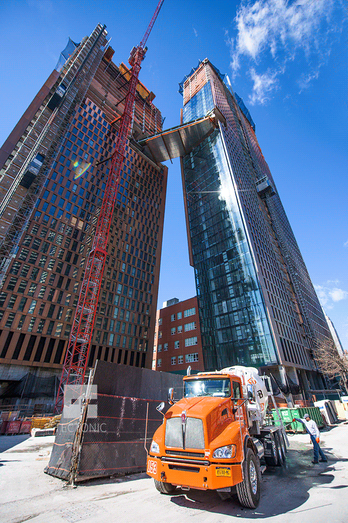 Viewed from the northeastern corner of the site