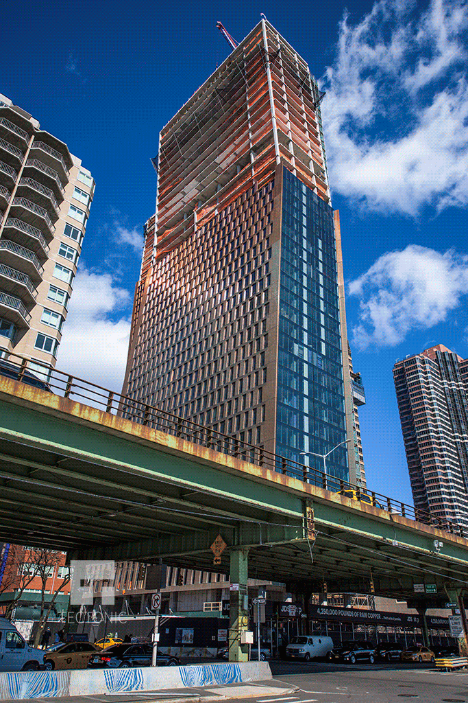 South tower from the southeast