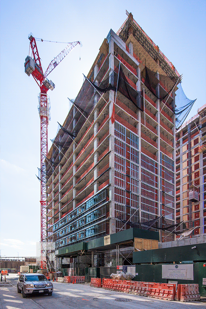 Viewed along Purves Street looking southward