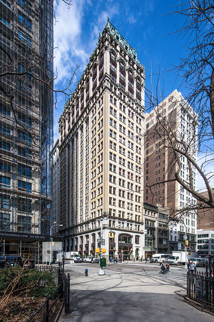 Viewed from Madison Square Park