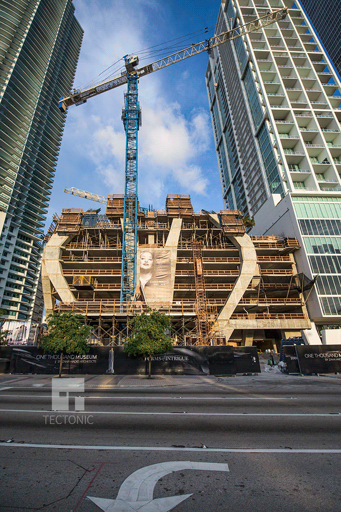 Looking up from Biscayne Boulevard