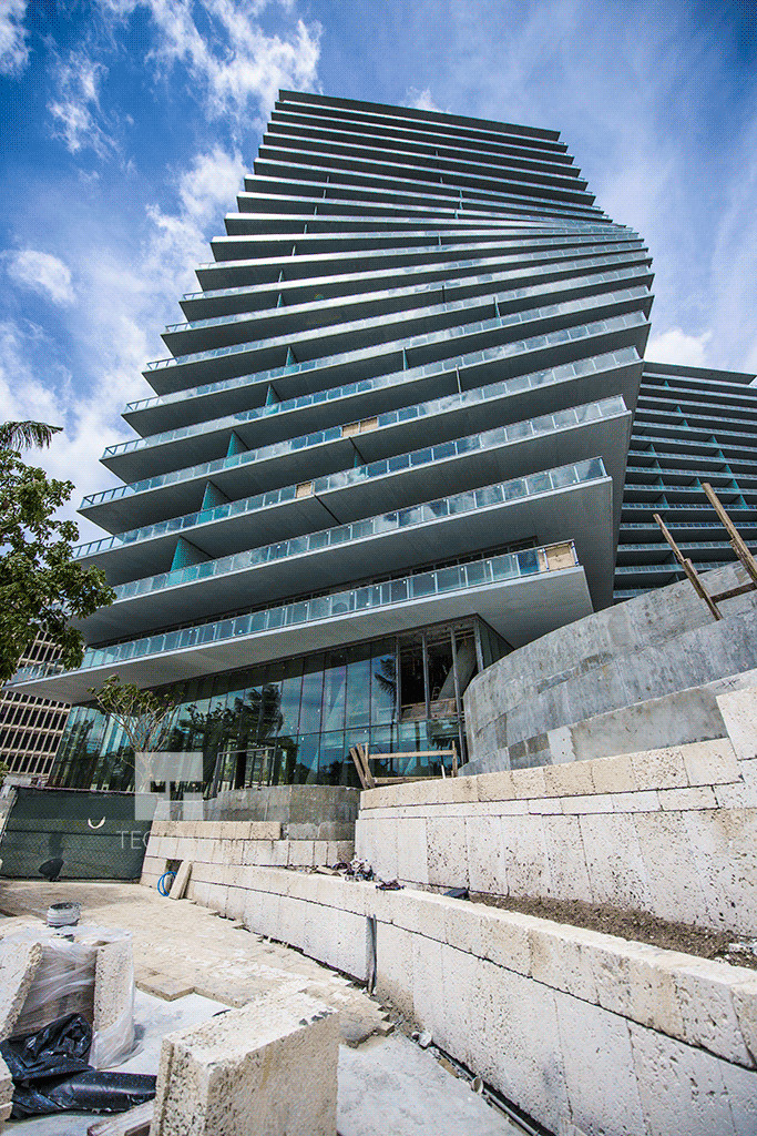 Southern side of the South Tower
