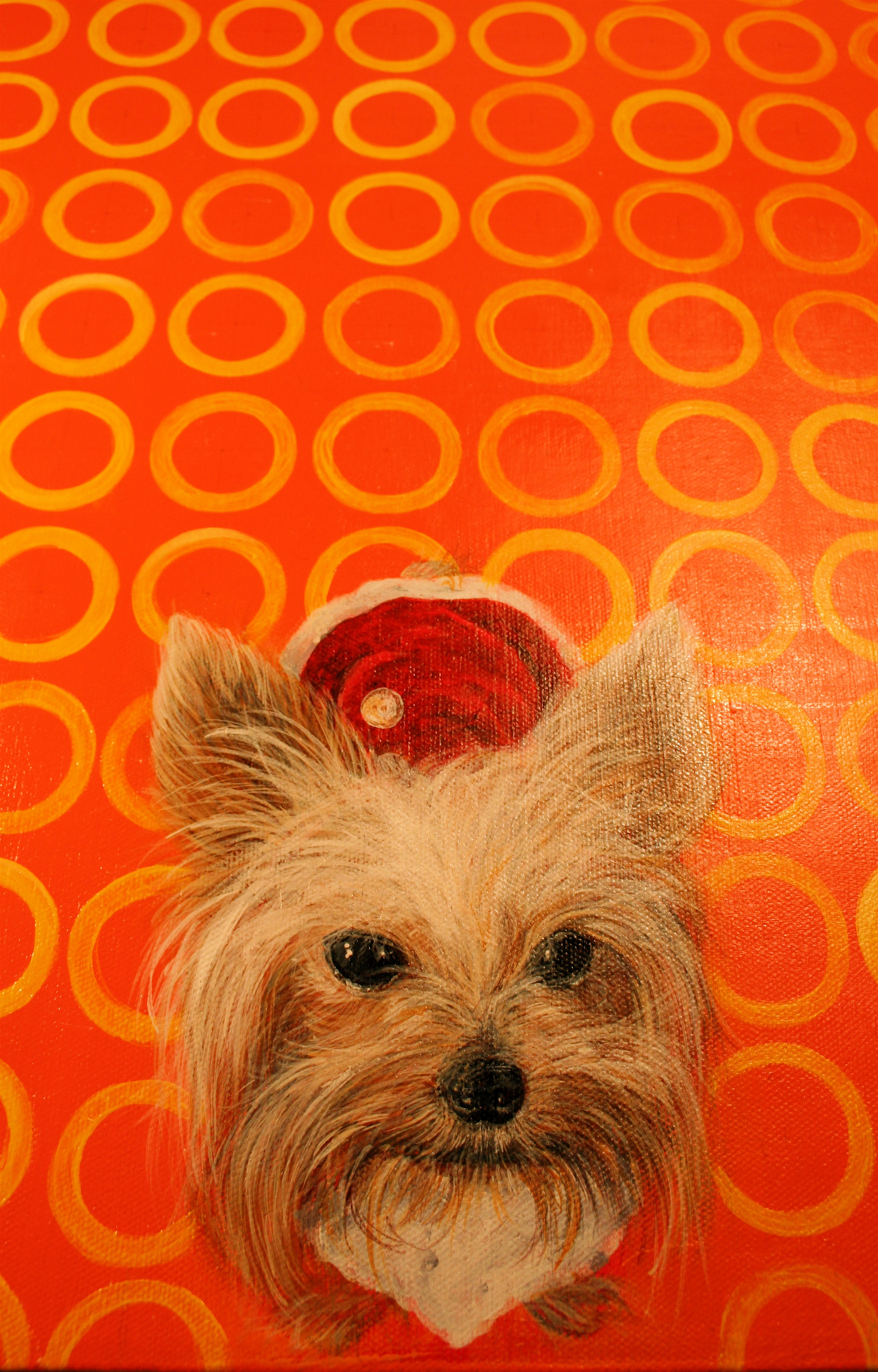 Pet portrait commission.