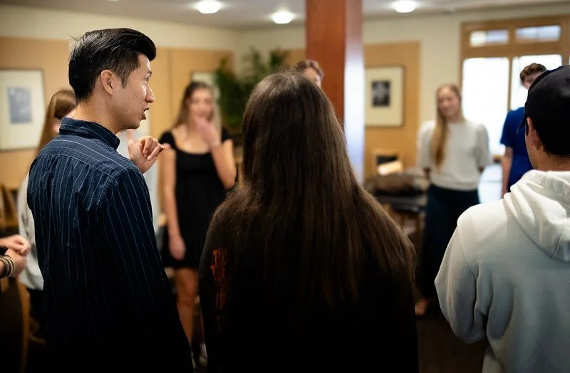 Daniel Presents Workshop for High School Students at Westmont's Trailhead Summer Program
