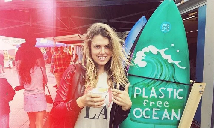 snap a pic of your beverage of choice without a plastic lid and hashtag #toplessforthesea