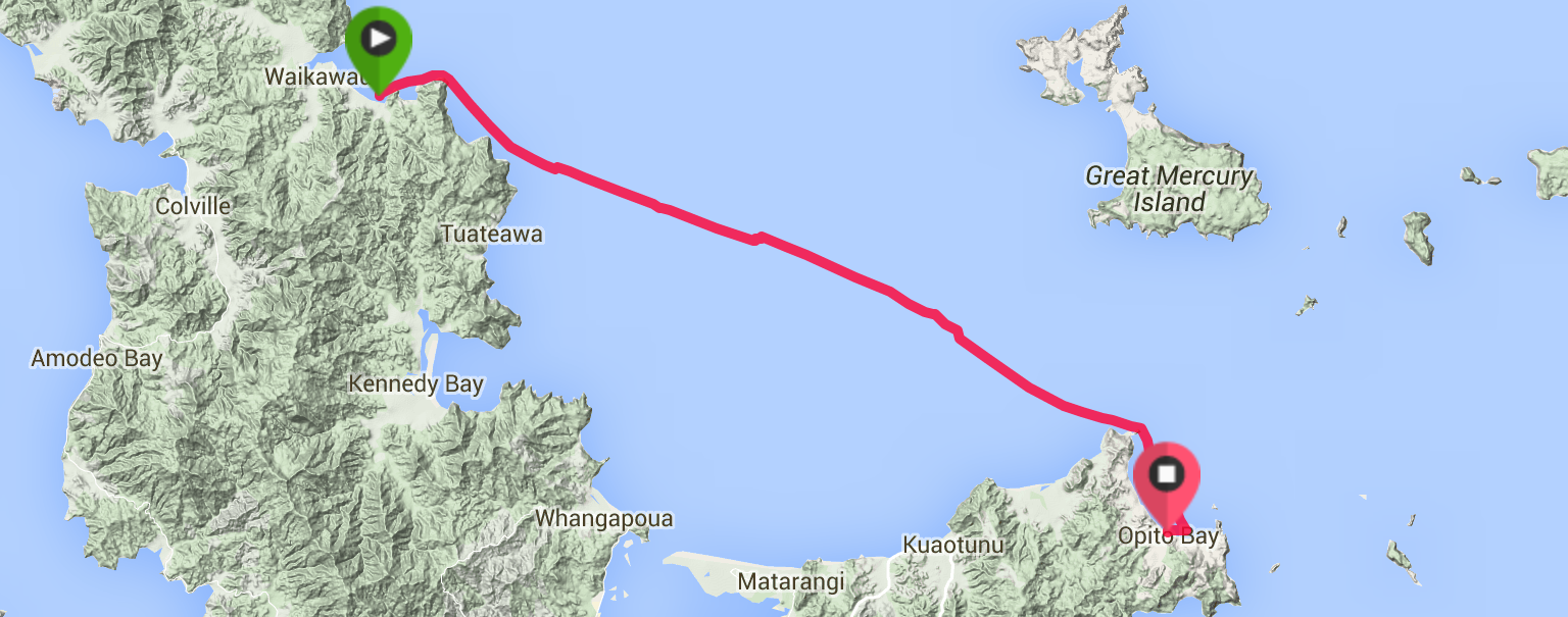 Distance: 30.45km Time: 4:56:25 Avg Speed: 6.2kph Calories: 1345