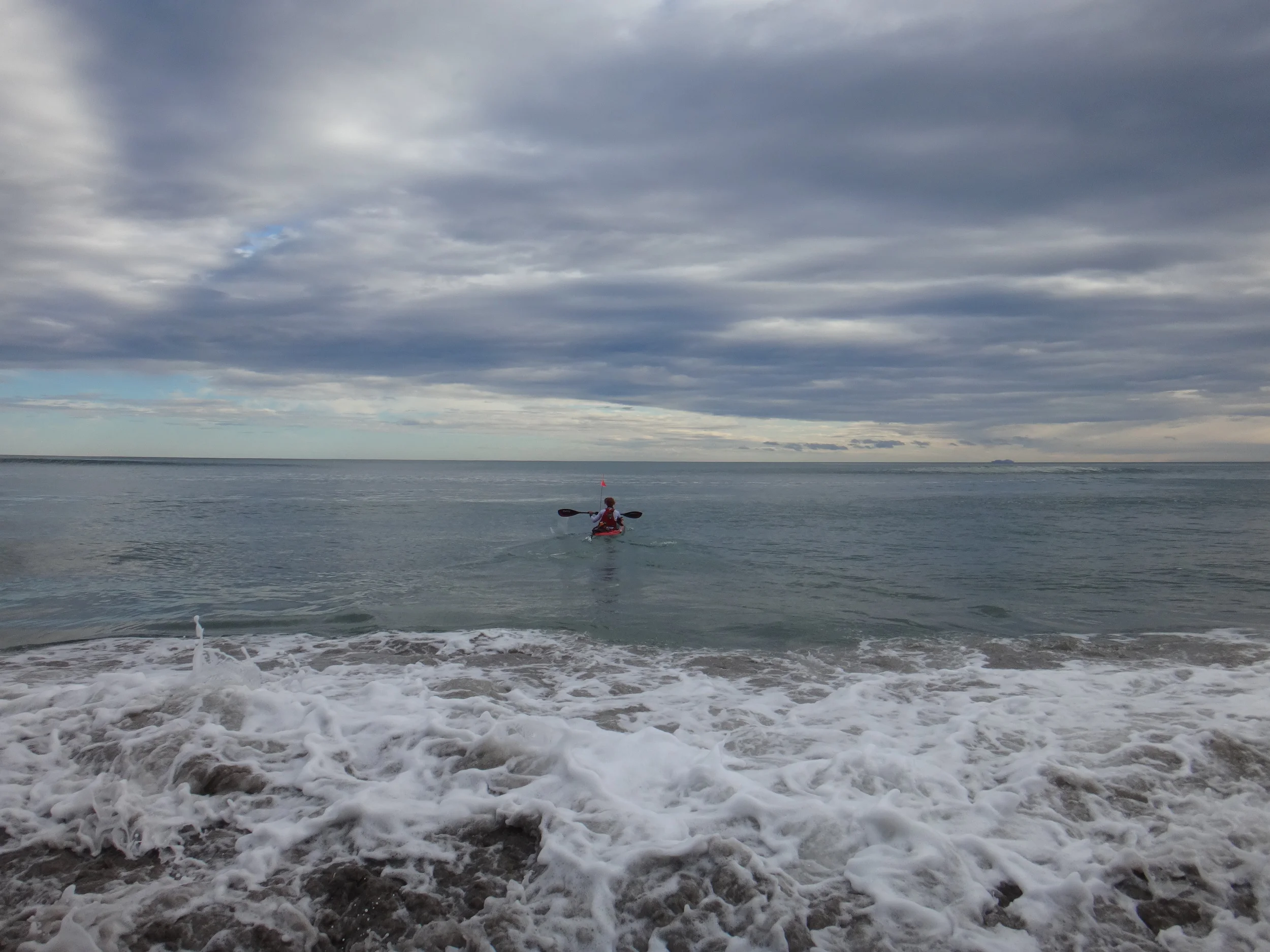 Departure from Matata Beach