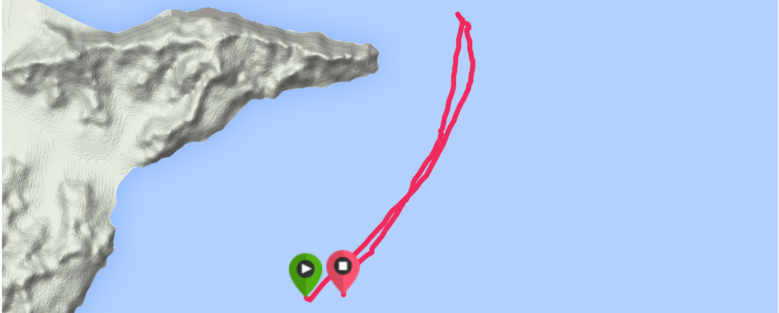 Distance: 5.08km Time: 0:50:47 Avg Speed: 6.0kph Calories: 210