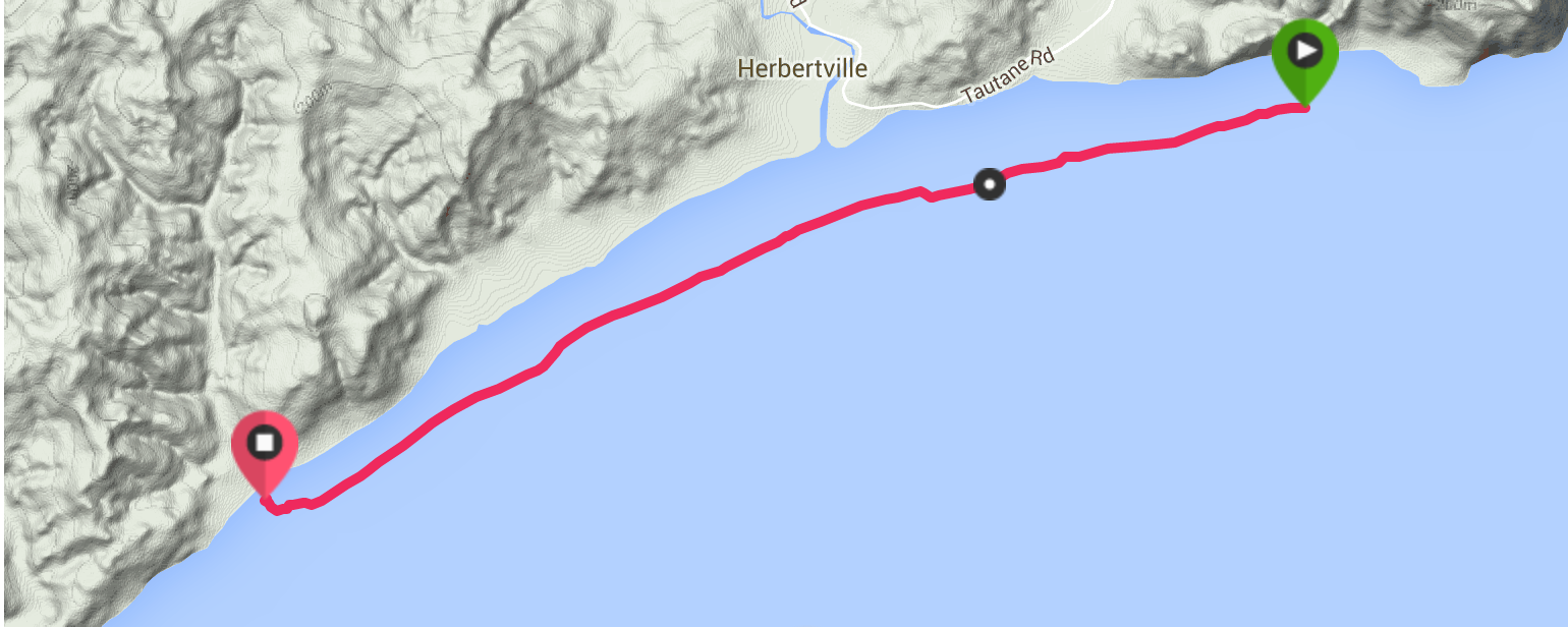 Distance: 8.35 km Time: 1 :16 :55 Avg Speed: 6.5kph Calories: 390