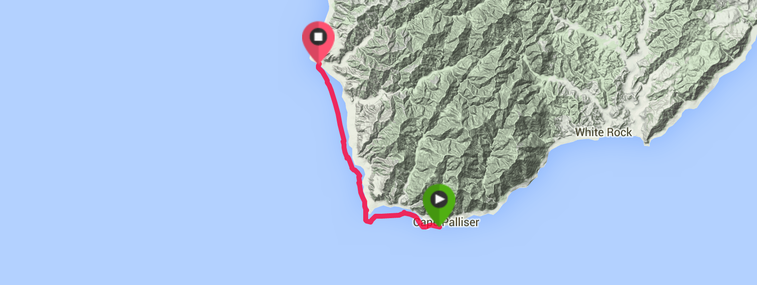 Distance: 15.34 km Time: 2 :47 :12 Avg Speed: 5.5kph Calories: 673