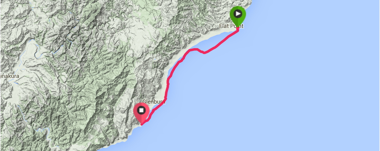 Distance: 18.22 km Time: 2 :54 :40 Avg Speed: 6.3kph Calories: 852