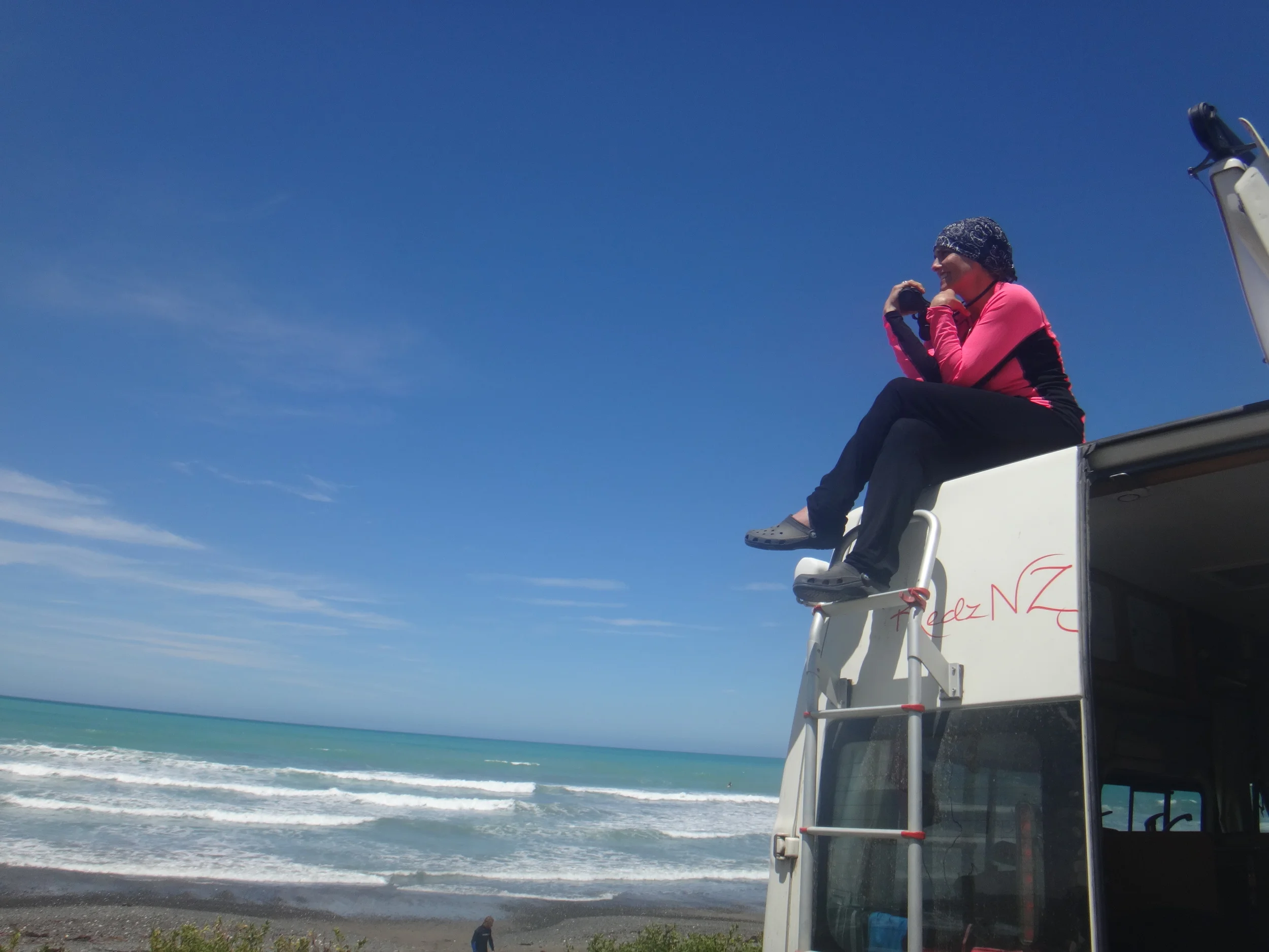 Support Crew No 1 Tricia on watch..)