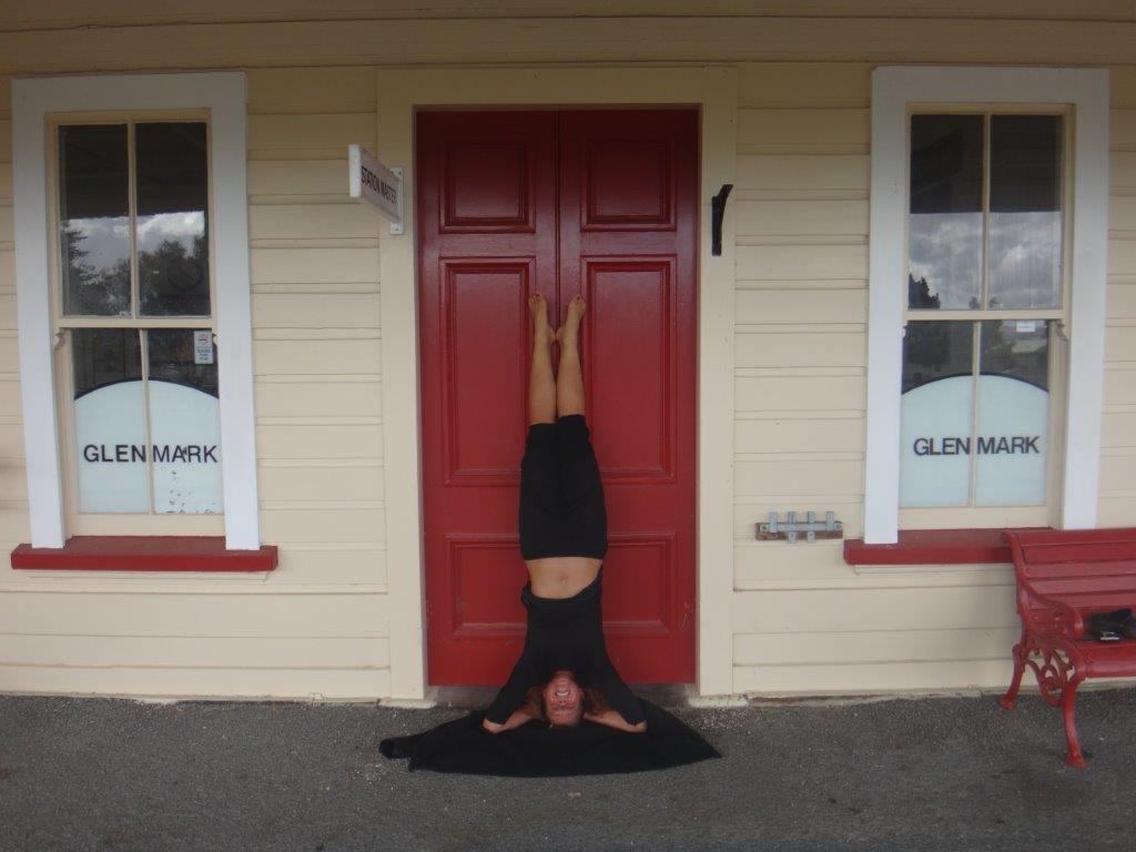 Headstands paying off
