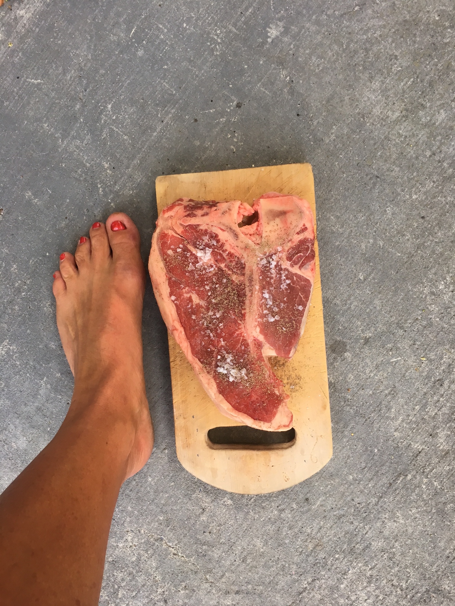 The biggest steak in the world