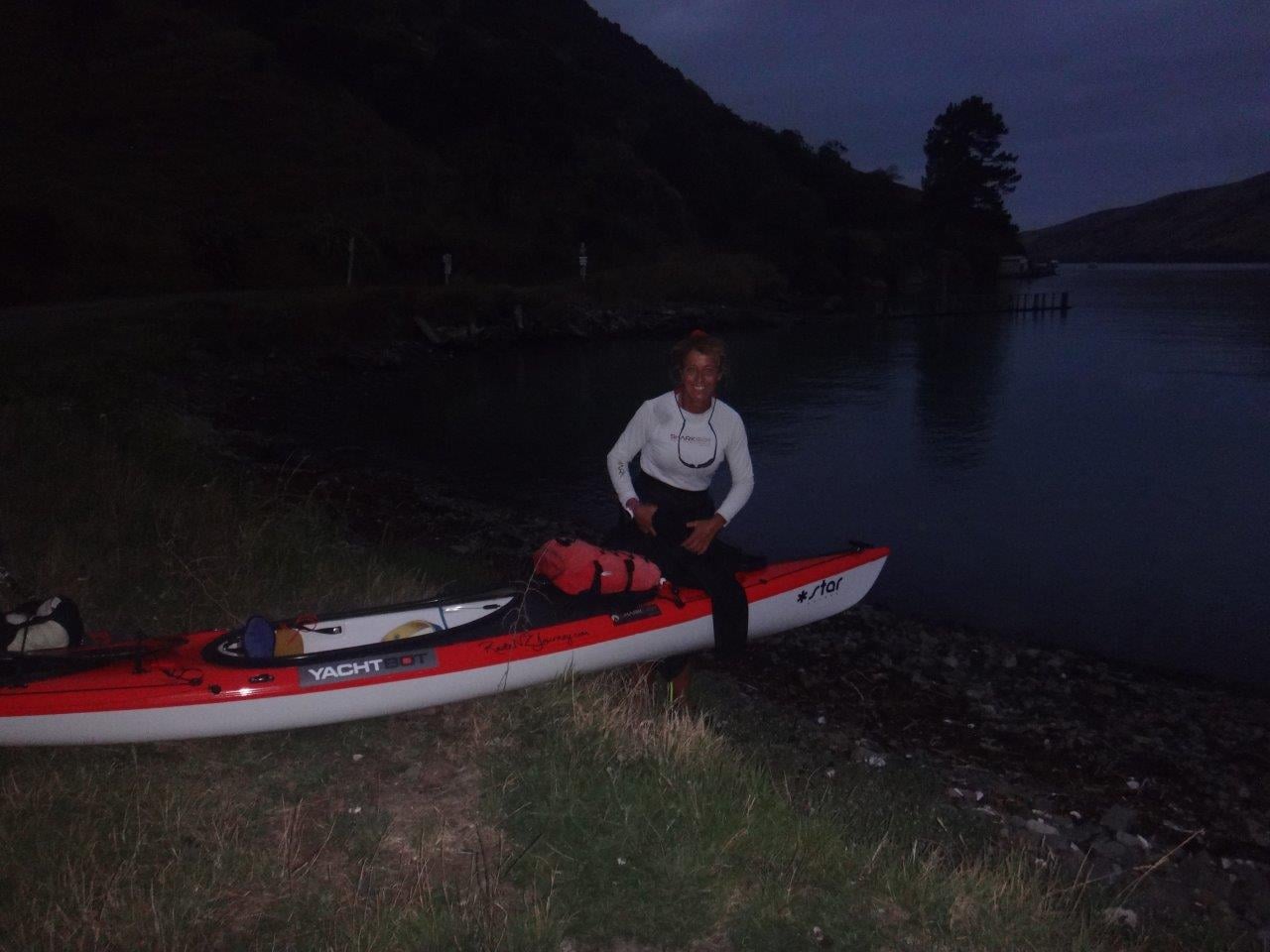 Red and her pre dawn depature