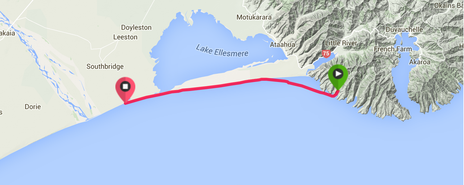 Distance: 40.38 km Time: 5 :34 :30 Avg Speed: 7.2kph Calories: 2190