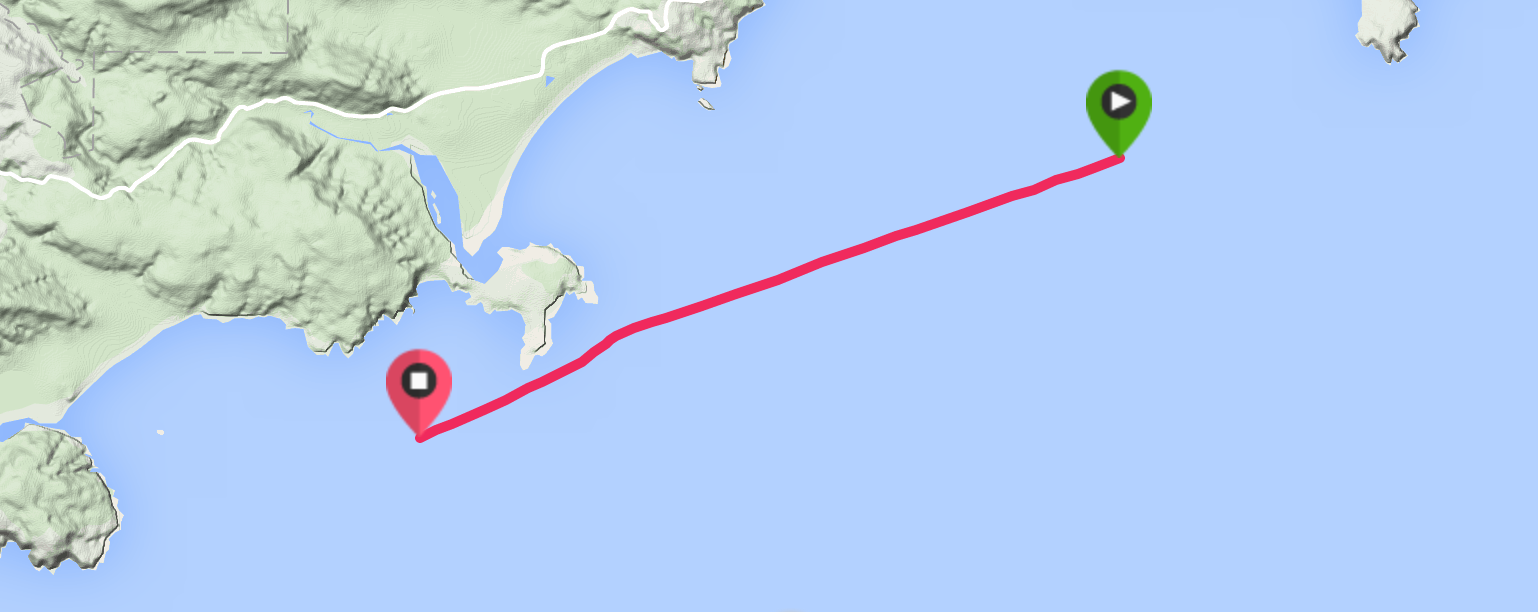 Distance: 10.05 km Time: 1 :19 :20 Avg Speed: 7.6kph Calories: 581