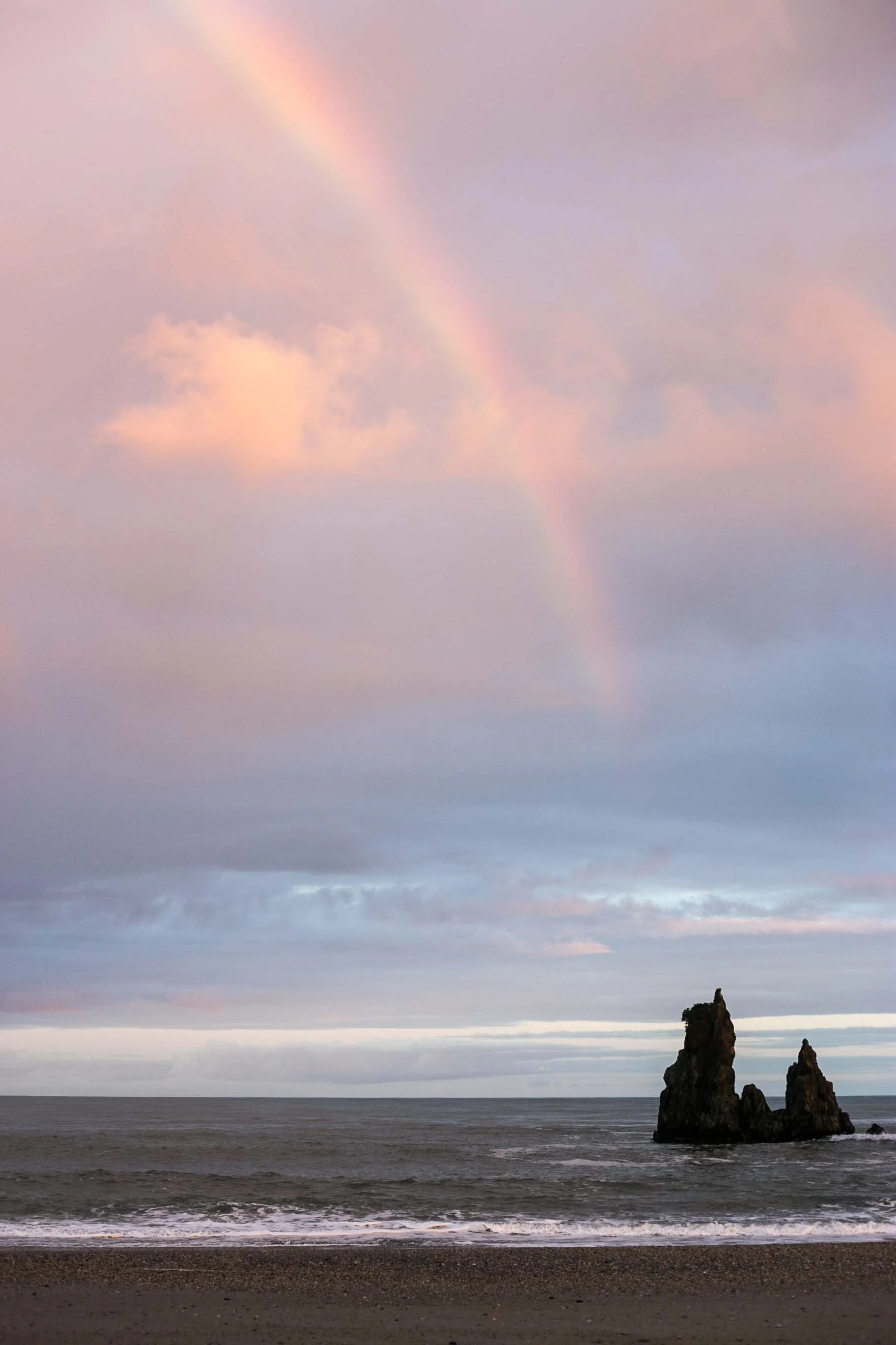 The rainbow from Mussel Point
